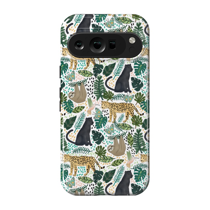 Pixel 9 pro StrongFit Emerald Forest Animals by Tangerine-Tane