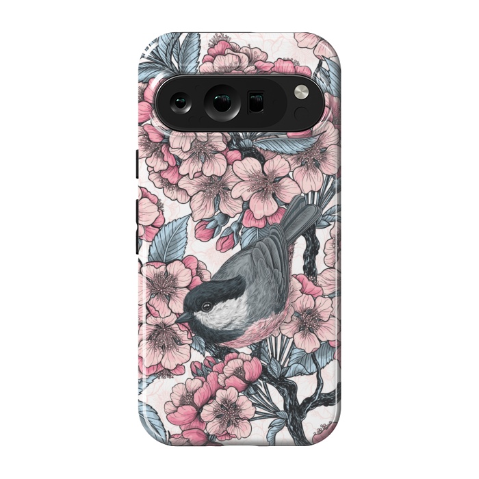 Pixel 9 pro StrongFit Chickadee garden 2 by Katerina Kirilova