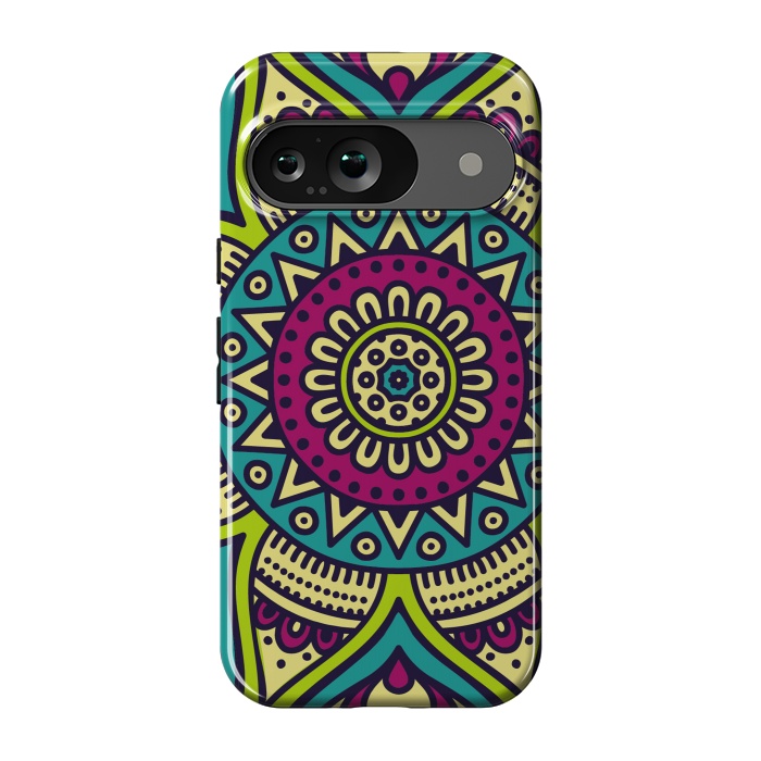 Pixel 9 StrongFit Mandala 455 by ArtsCase