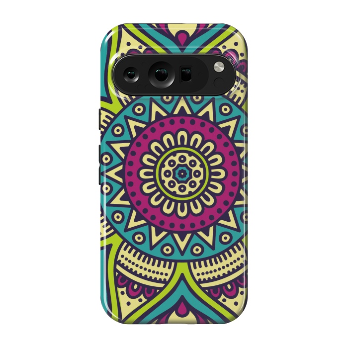 Pixel 9 pro StrongFit Mandala 455 by ArtsCase