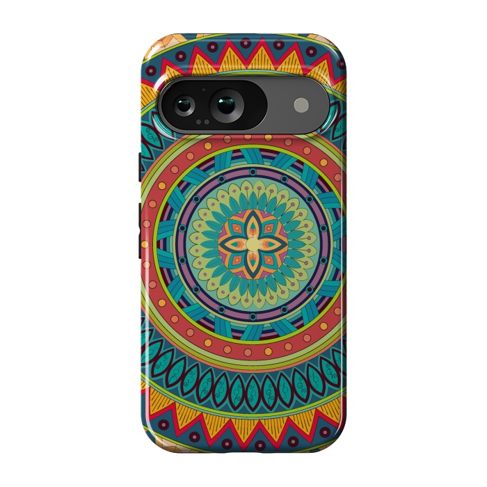 Pixel 9 StrongFit Mandala Pattern Design 22 by ArtsCase