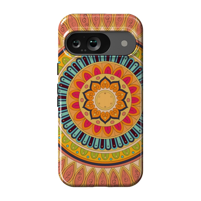 Pixel 9 StrongFit Mandala Pattern Design 24 by ArtsCase