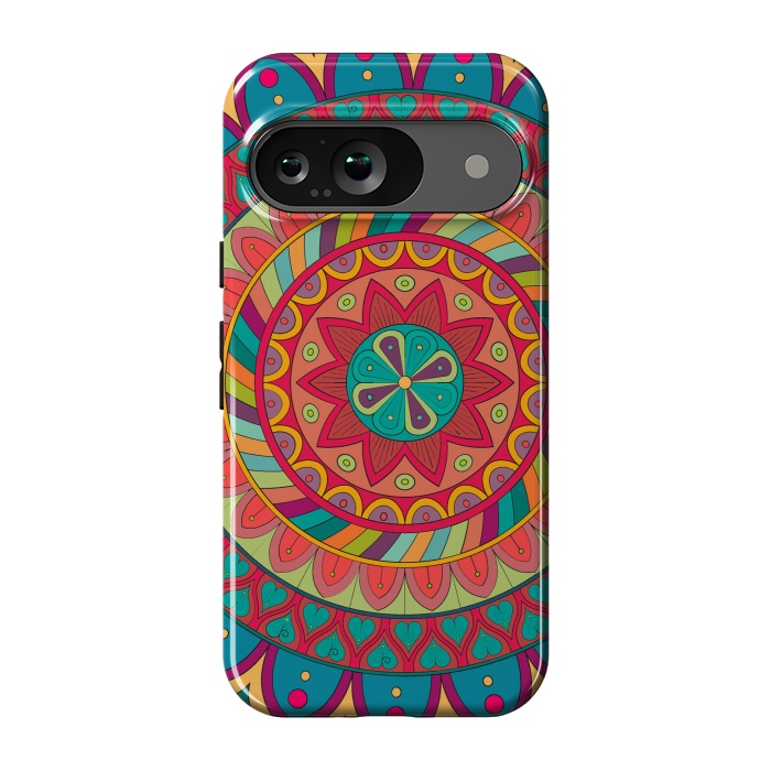 Pixel 9 StrongFit Mandala Pattern Design 26 by ArtsCase