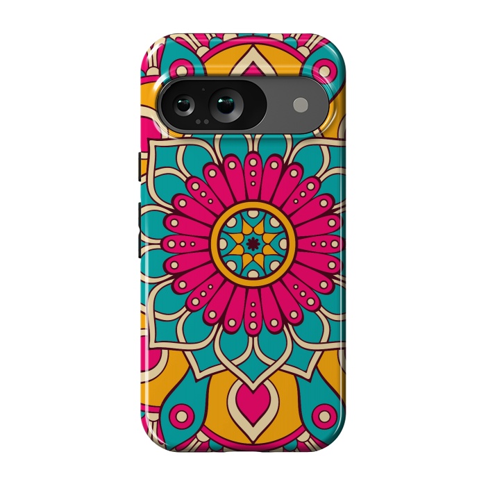 Pixel 9 StrongFit Mandala Pattern 201 by ArtsCase