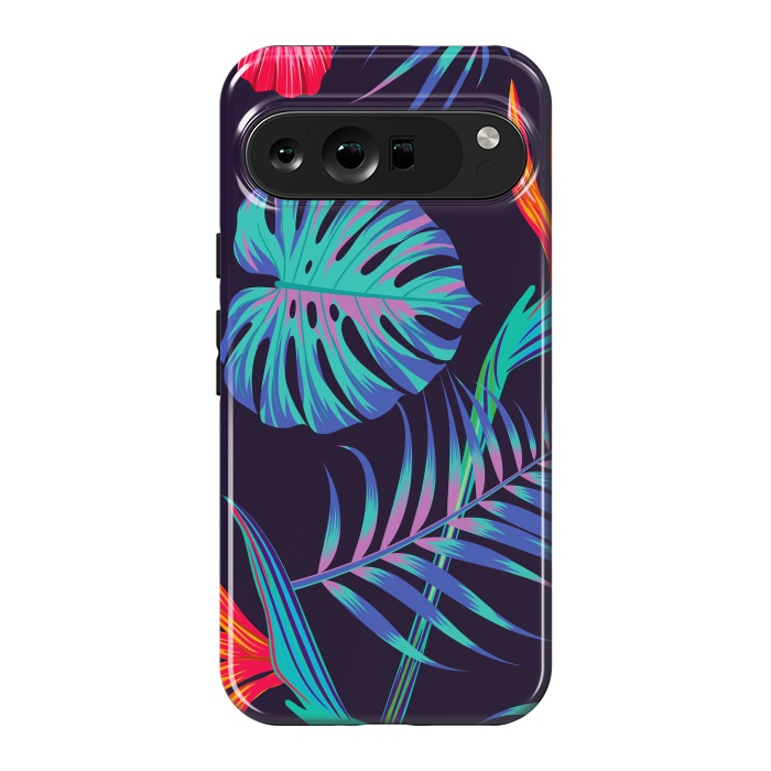 Pixel 9 Pro XL StrongFit exotic leaves c by haroulita