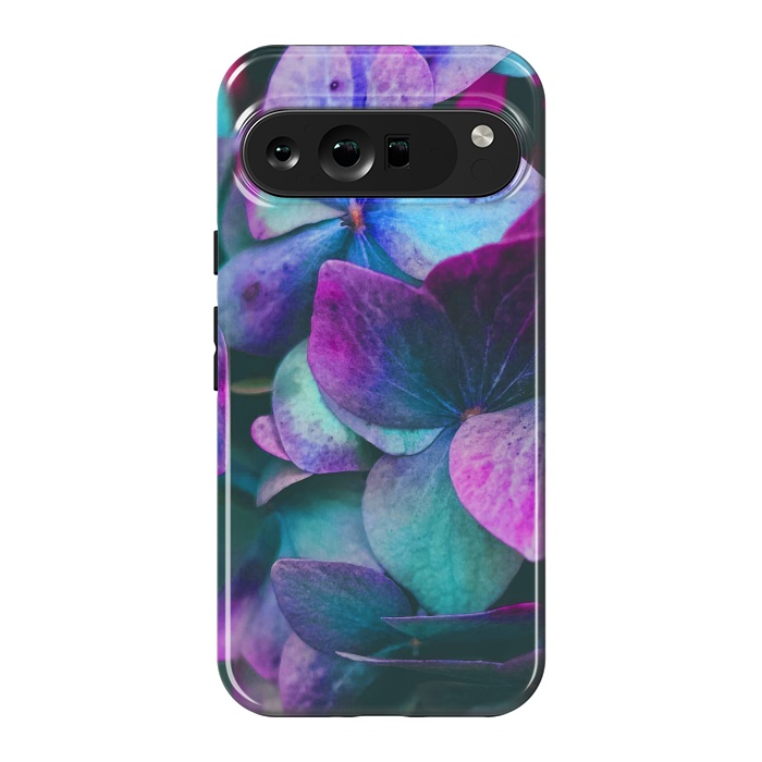 Pixel 9 Pro XL StrongFit purple hydrangea by haroulita