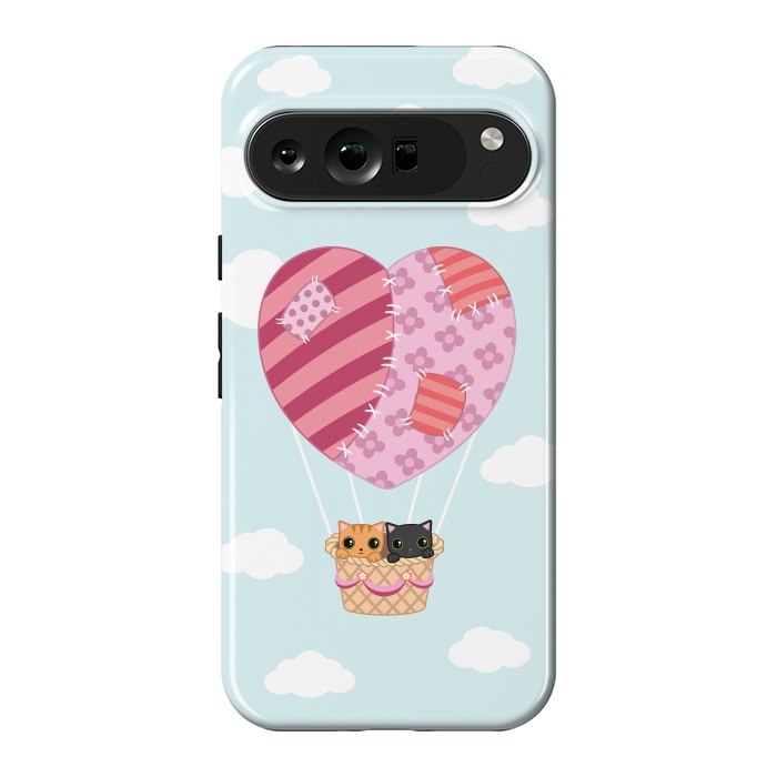 Pixel 9 Pro XL StrongFit kitty love by Laura Nagel