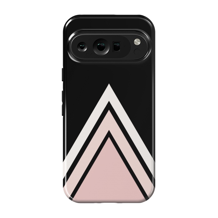 Pixel 9 pro StrongFit Pink triangles by Jms