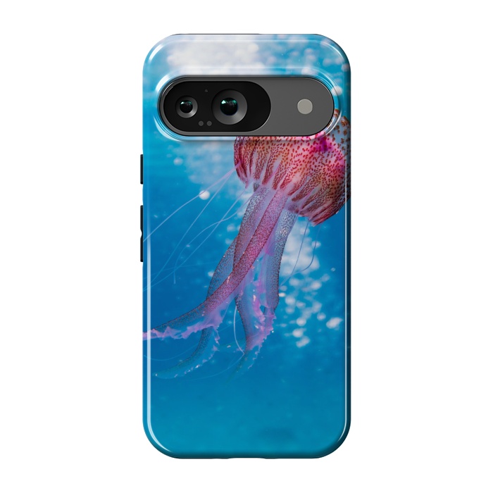 Pixel 9 StrongFit Shallow Focus Photo of Pink and Brown Jellyfish by Winston