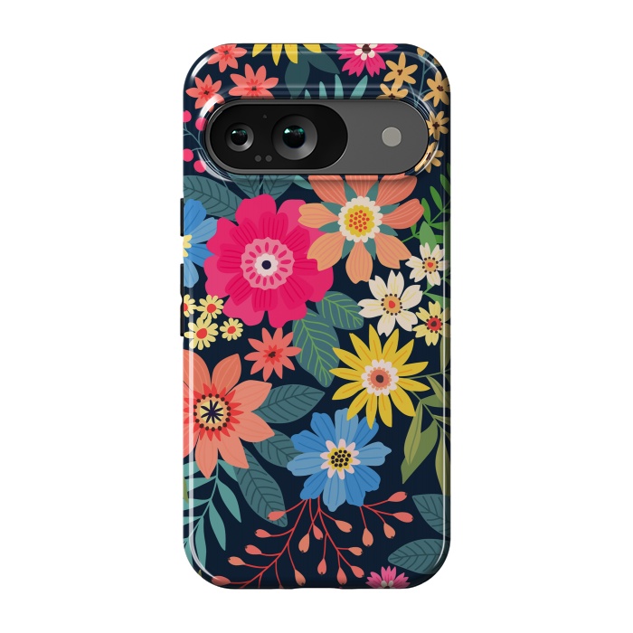 Pixel 9 StrongFit Cute and Beautiful Floral Design Pattern 333 by ArtsCase