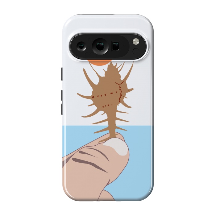 Pixel 9 pro StrongFit Sun On The Conch by Creativeaxle