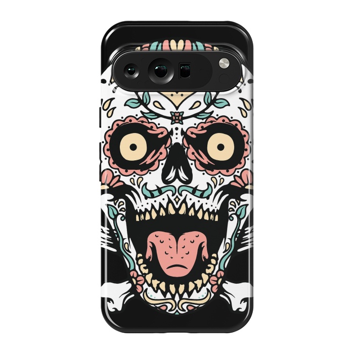 Pixel 9 Pro XL StrongFit Mexican Skull 1 by Afif Quilimo