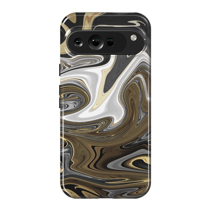 Pixel 9 Pro XL StrongFit Liquid metals by Steve Wade (Swade)