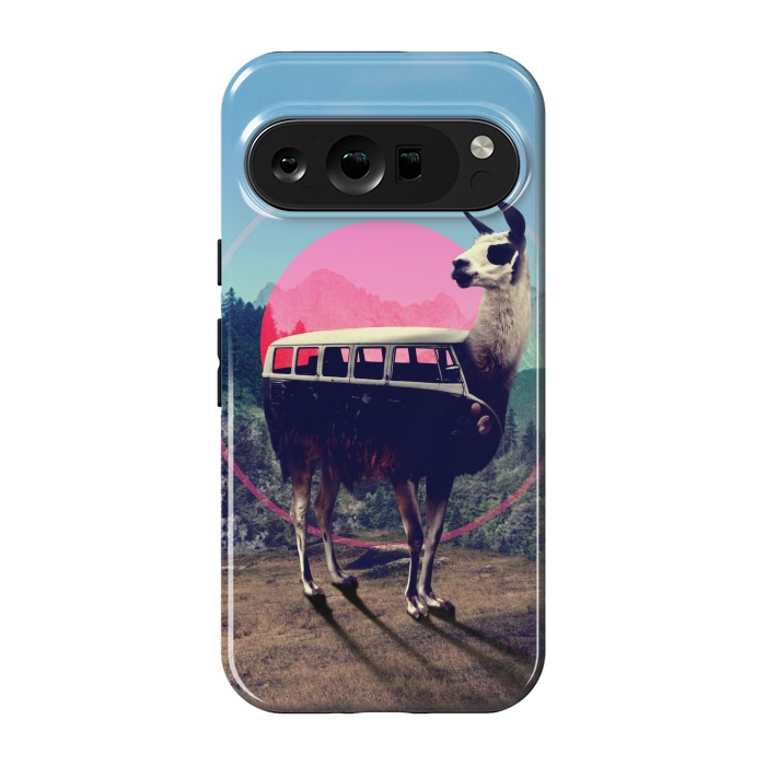 Pixel 9 pro StrongFit Llama Van by Ali Gulec