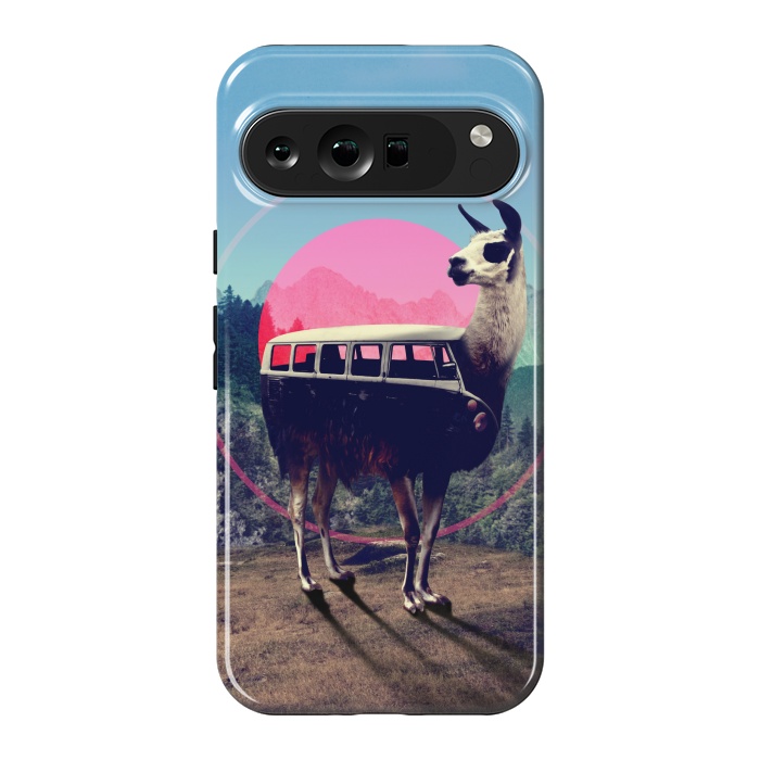 Pixel 9 Pro XL StrongFit Llama Van by Ali Gulec