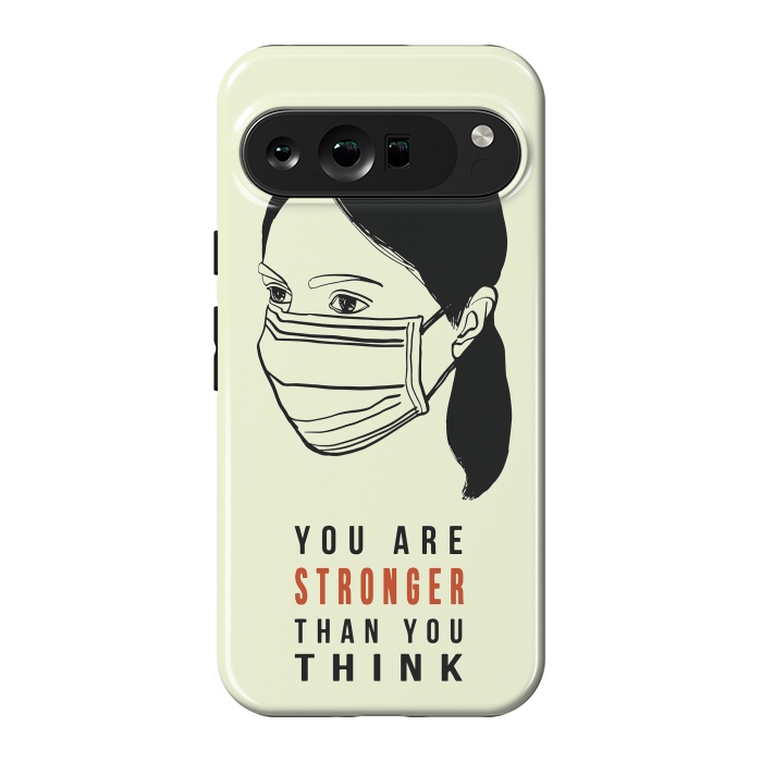 Pixel 9 Pro XL StrongFit You are strong motivational coronavirus pandemic by Oana 