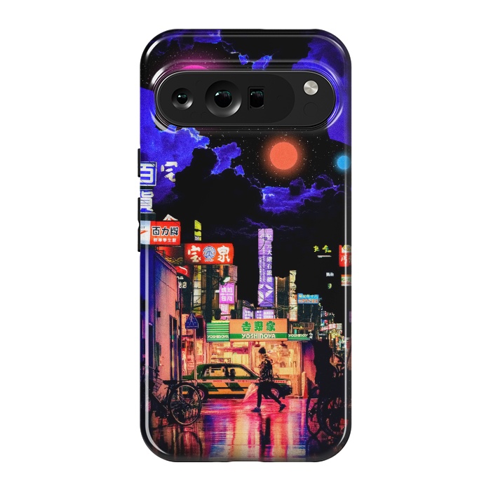 Pixel 9 Pro XL StrongFit Neon streets by Steve Wade (Swade)