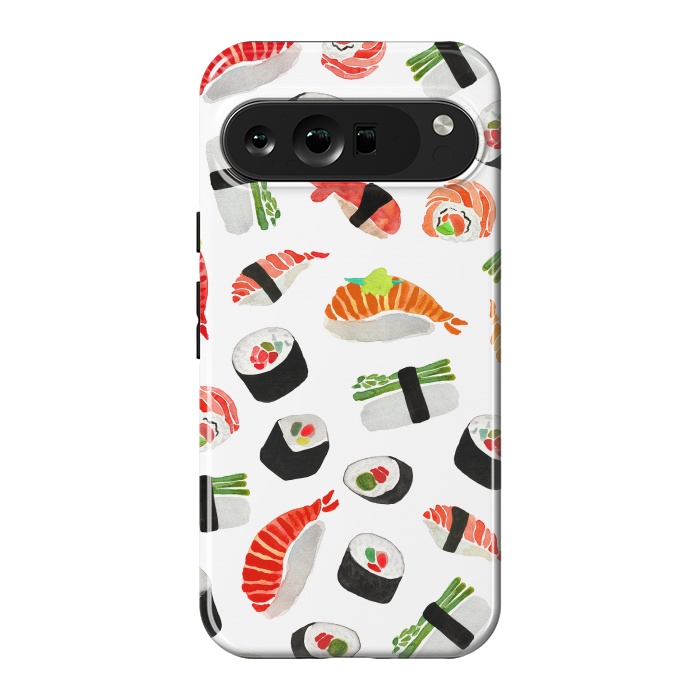 Pixel 9 Pro XL StrongFit Sushi Pattern by Amaya Brydon