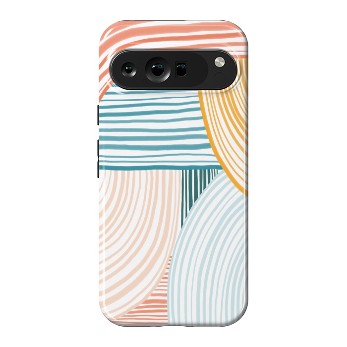 Pixel 9 Pro XL StrongFit Rainbow Layers by Kimberly Senn | Senn & Sons