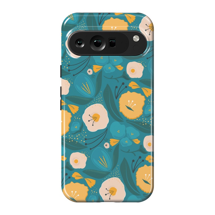 Pixel 9 Pro XL StrongFit Night Garden by Kimberly Senn | Senn & Sons