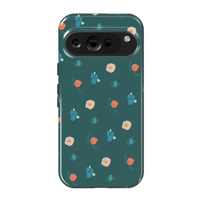 Pixel 9 pro StrongFit Forest Flowers by Kimberly Senn | Senn & Sons