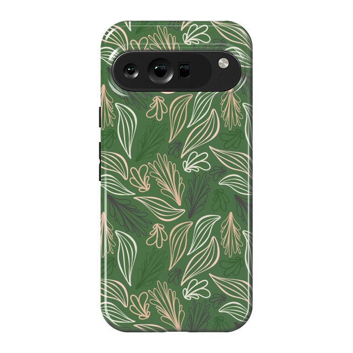 Pixel 9 Pro XL StrongFit Evergreen Botanicals by Kimberly Senn | Senn & Sons