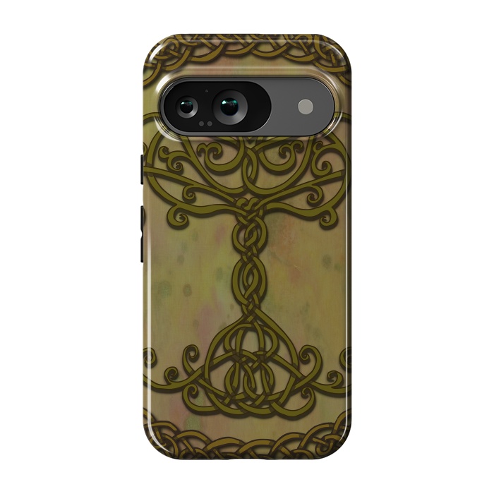 Pixel 9 StrongFit Celtic Tree of Life I by Lotti Brown