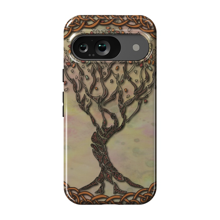 Pixel 9 StrongFit Celtic Tree of Life II by Lotti Brown