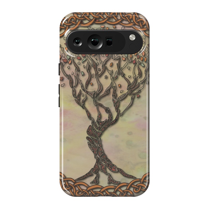 Pixel 9 Pro XL StrongFit Celtic Tree of Life II by Lotti Brown