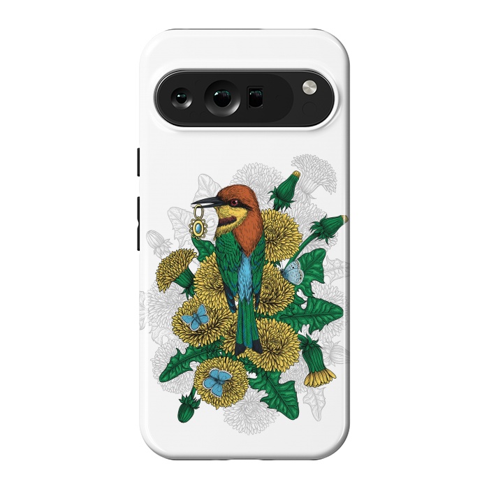 Pixel 9 Pro XL StrongFit The bee eater with the golden pendant by Katerina Kirilova