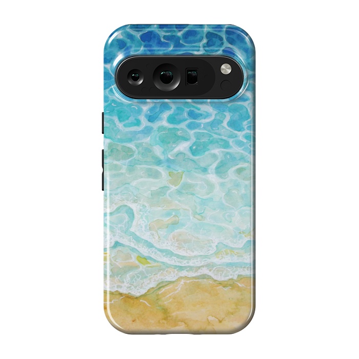 Pixel 9 pro StrongFit Watercolor Sea G564 by Medusa GraphicArt