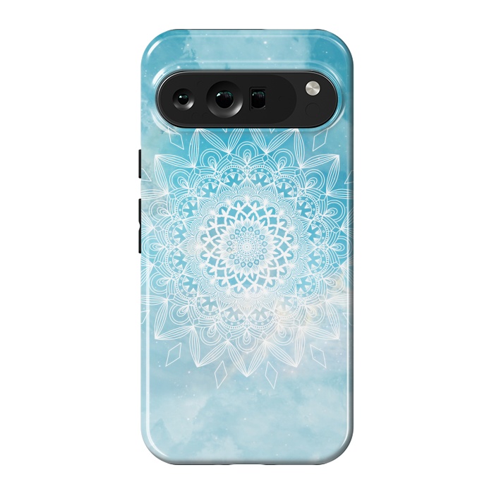 Pixel 9 Pro XL StrongFit Sky mandala flower by Jms