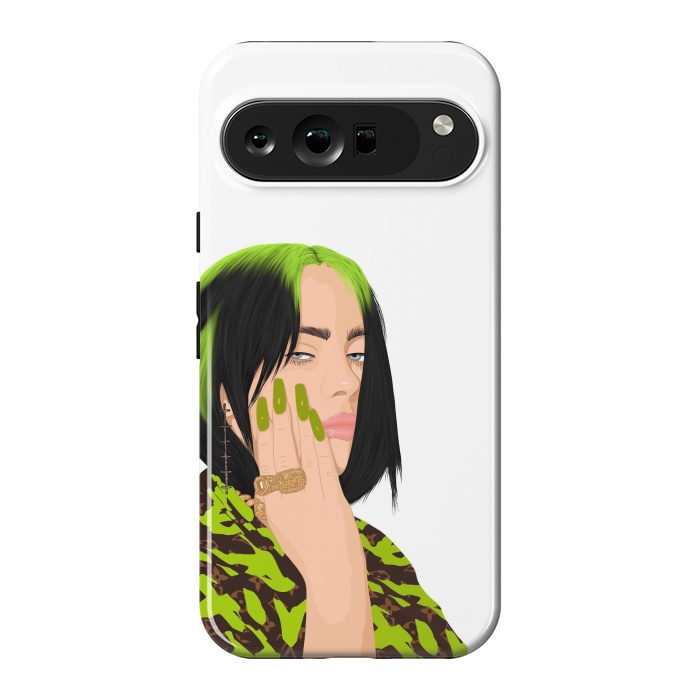 Pixel 9 Pro XL StrongFit Billie eilish green by Jms