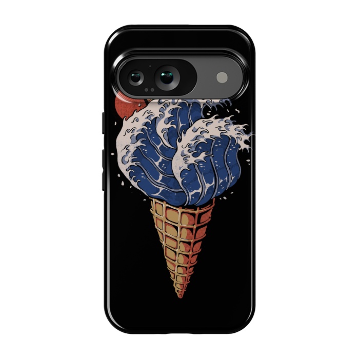 Pixel 9 StrongFit Kanagawa Ice Cream  by Ilustrata