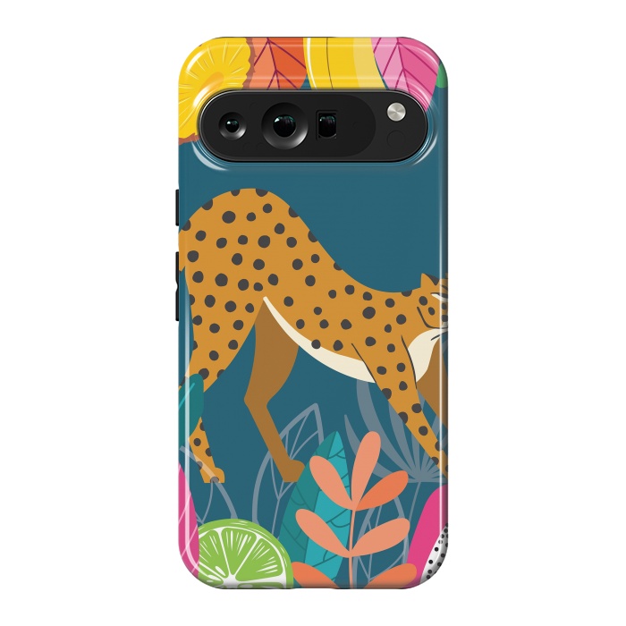 Pixel 9 Pro XL StrongFit Cheetah stretching in the wild by Jelena Obradovic