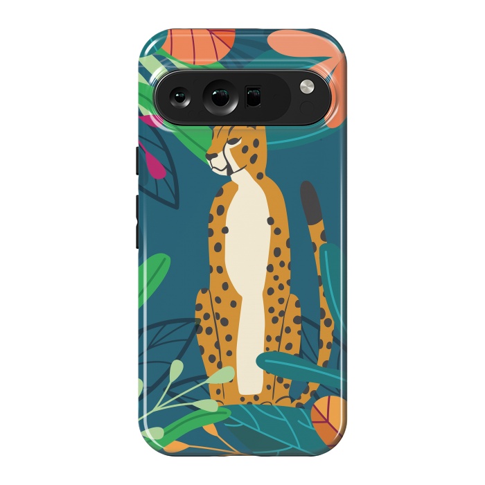 Pixel 9 Pro XL StrongFit Cheetah chilling by Jelena Obradovic