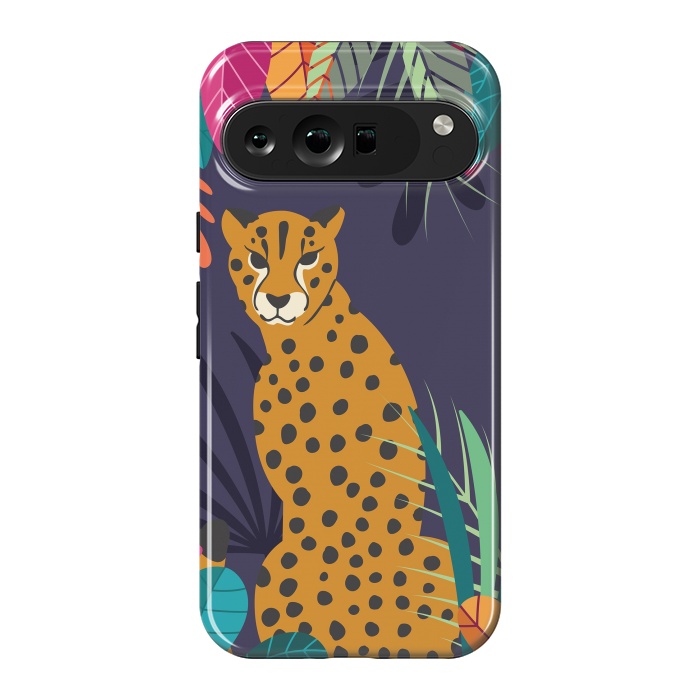 Pixel 9 Pro XL StrongFit Cheetah sitting in the wild by Jelena Obradovic