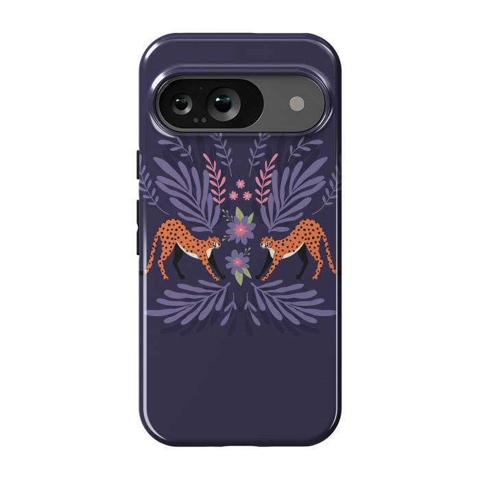 Pixel 9 StrongFit Cheetahs pair purple by Jelena Obradovic