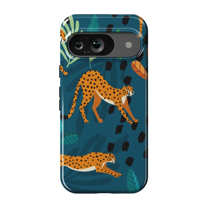 Pixel 9 StrongFit Cheetah pattern 01 by Jelena Obradovic