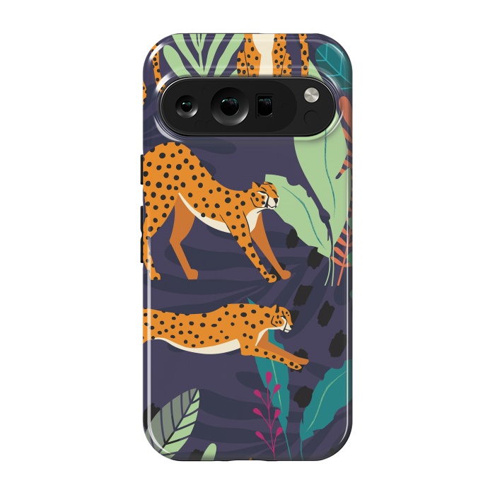 Pixel 9 pro StrongFit Cheetah pattern 02 by Jelena Obradovic