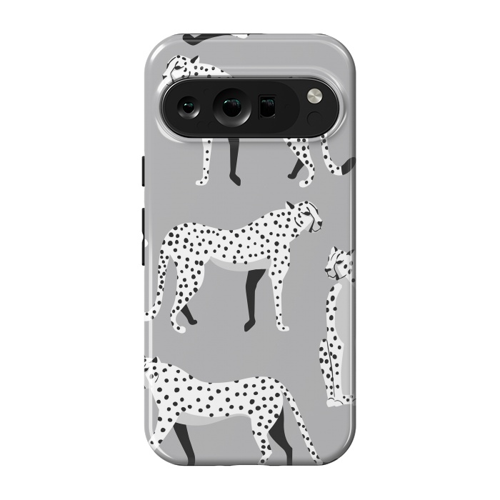 Pixel 9 pro StrongFit Cheetah pattern 04 by Jelena Obradovic