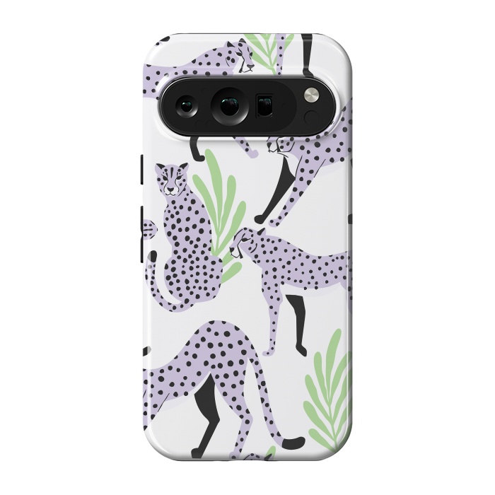 Pixel 9 pro StrongFit Cheetah pattern 05 by Jelena Obradovic