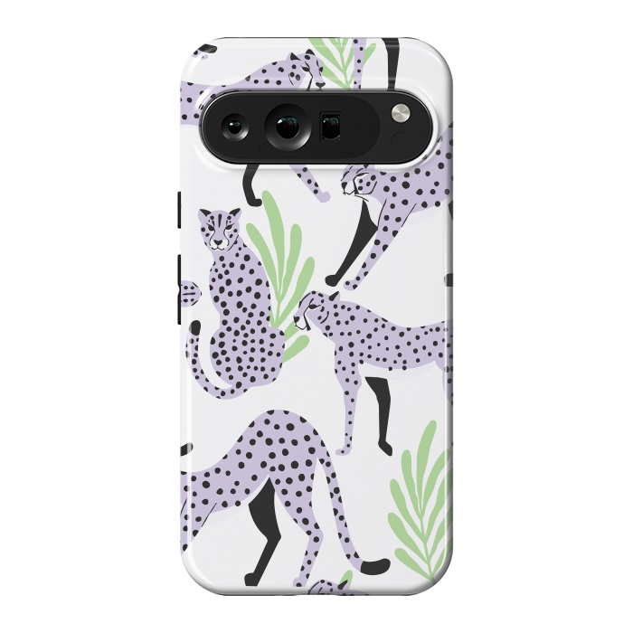 Pixel 9 Pro XL StrongFit Cheetah pattern 05 by Jelena Obradovic