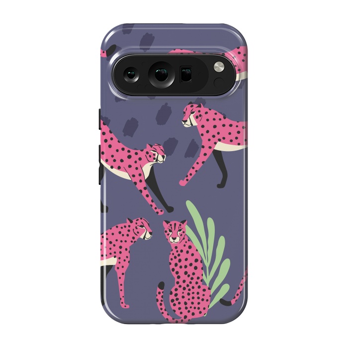 Pixel 9 pro StrongFit Cheetah pattern 06 by Jelena Obradovic