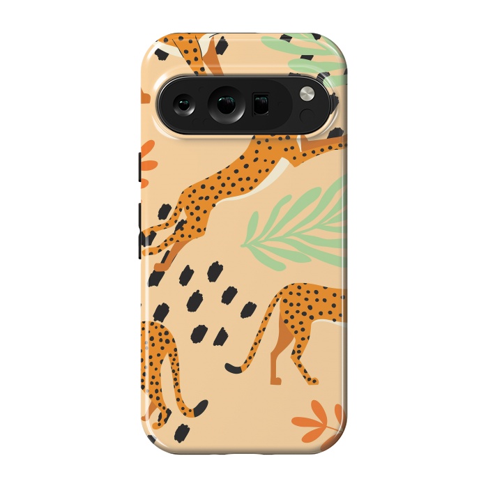 Pixel 9 pro StrongFit Cheetah pattern 07 by Jelena Obradovic