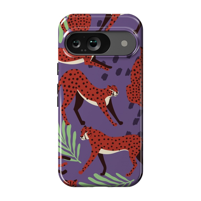 Pixel 9 StrongFit Cheetah pattern 10 by Jelena Obradovic