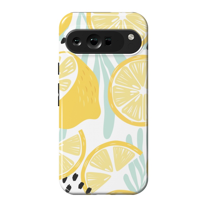 Pixel 9 Pro XL StrongFit Lemon pattern 02 by Jelena Obradovic