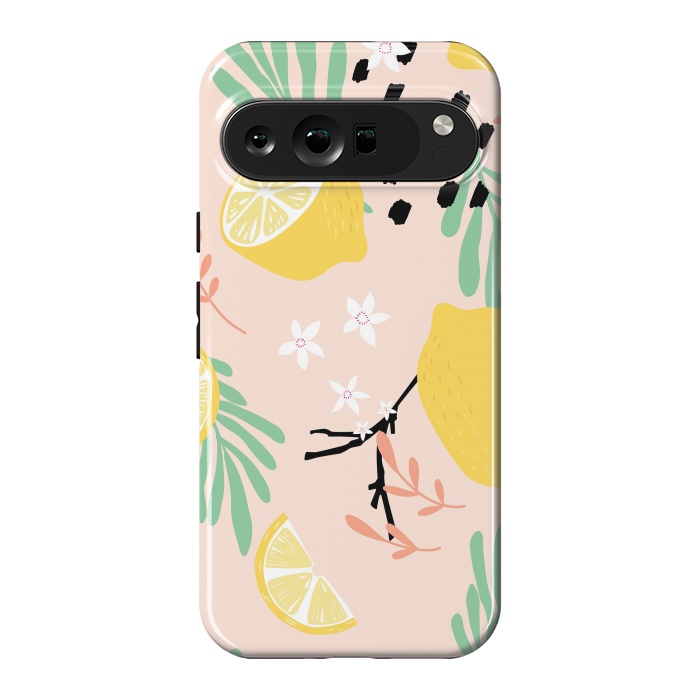 Pixel 9 Pro XL StrongFit Lemon pattern 03 by Jelena Obradovic