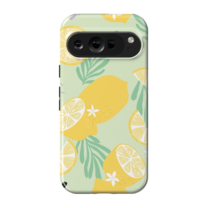 Pixel 9 pro StrongFit Lemon pattern 04 by Jelena Obradovic