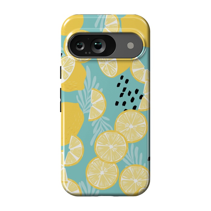 Pixel 9 StrongFit Lemon pattern 06 by Jelena Obradovic